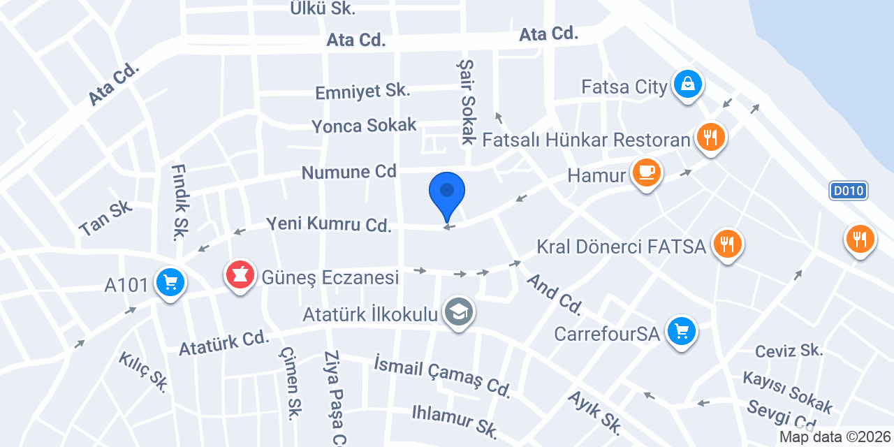 Öz Gündoğdu mobilya konumu