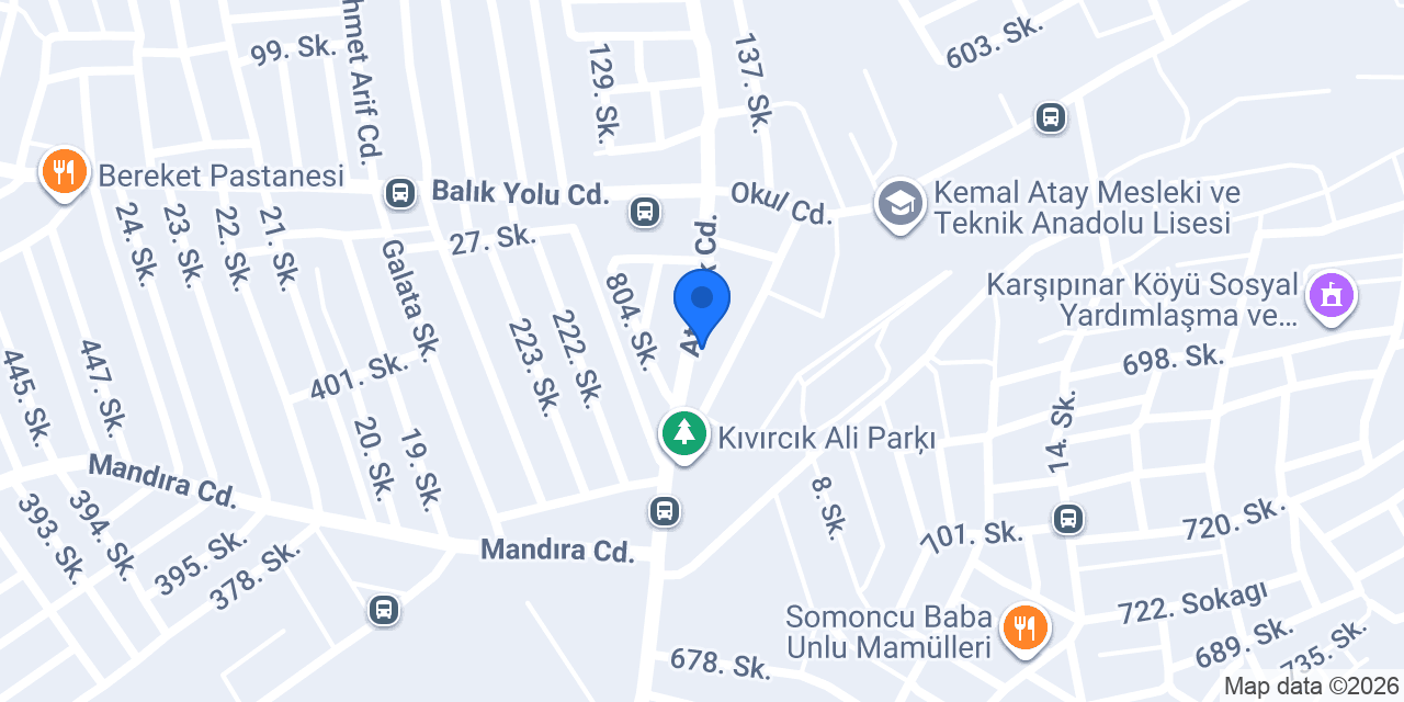 19 Oto Servis konumu