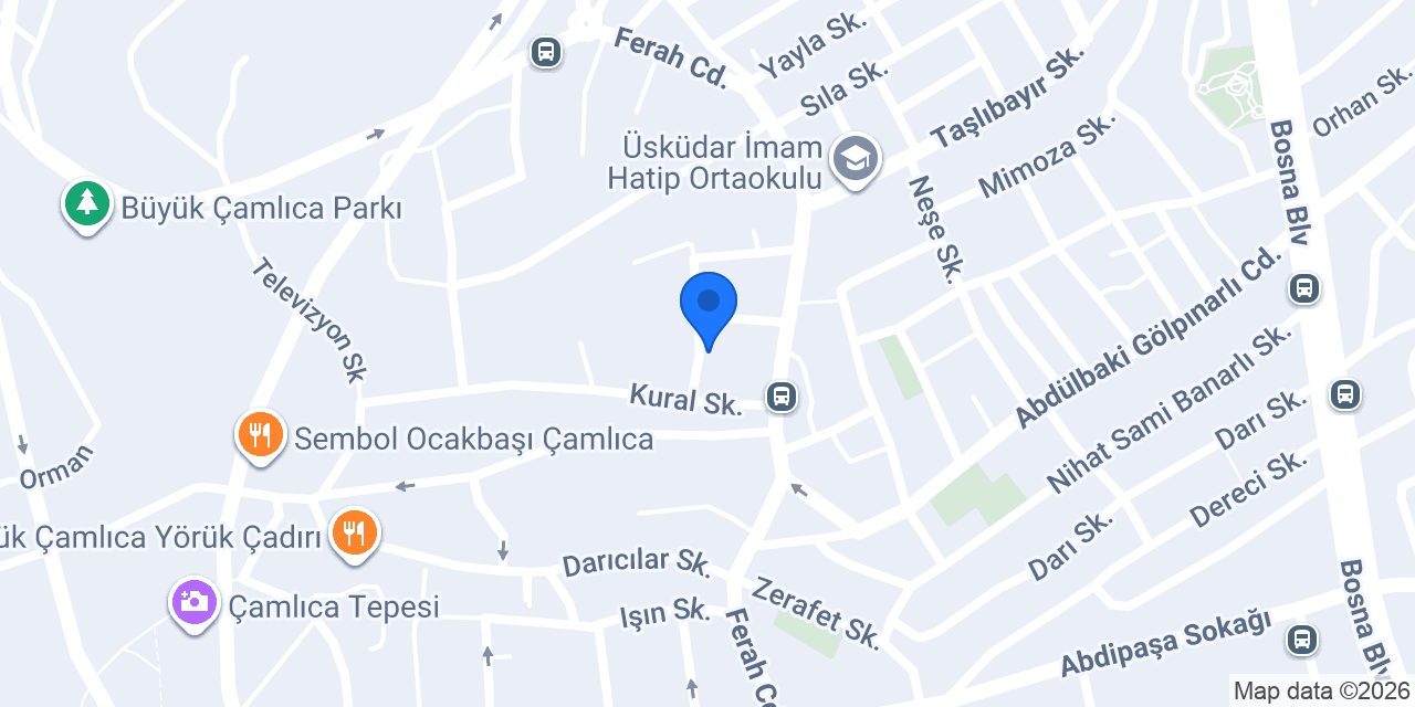 Kaleli Tadilat Dekerasyon konumu