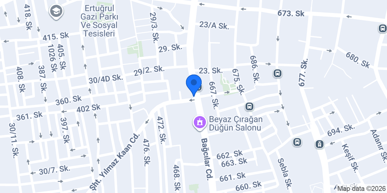 EKOMİNİ BAĞCILAR konumu