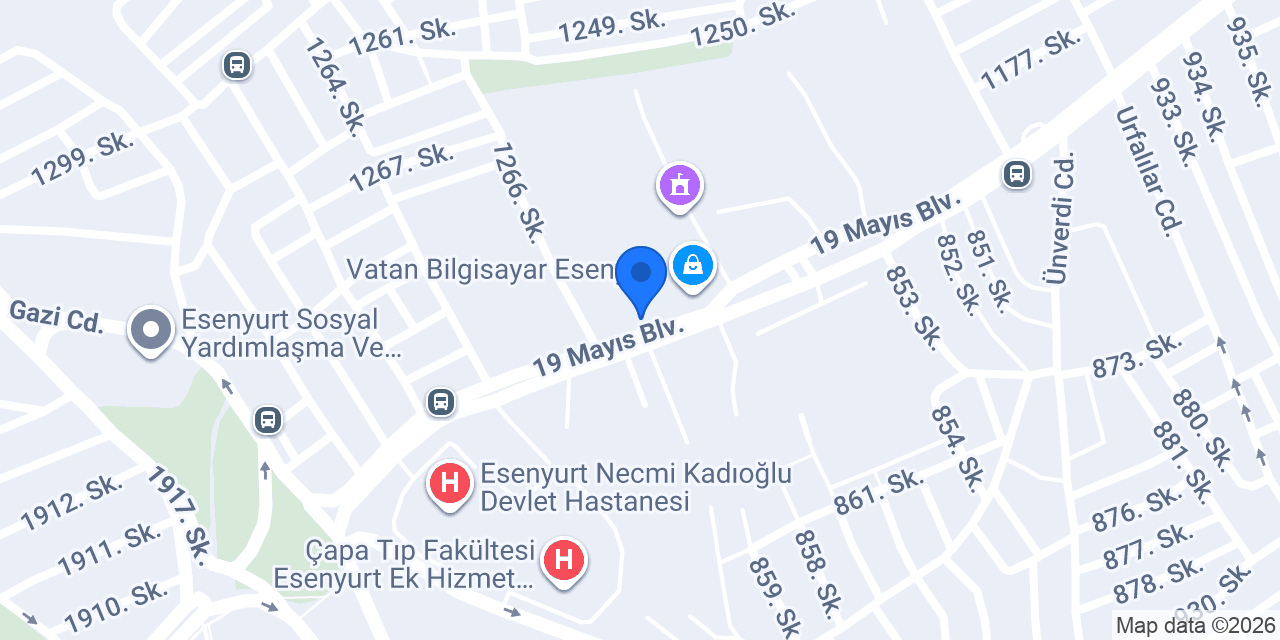 Güneyinoks Endustriyel Mutfak konumu