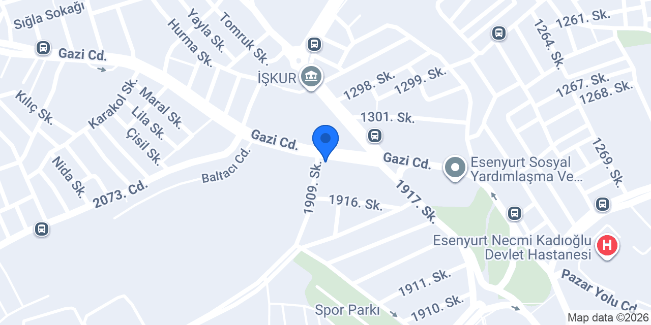 EMEK TARIM ESENYURT konumu