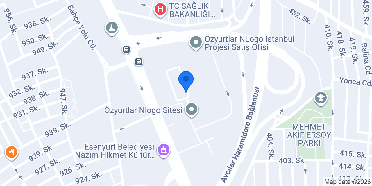 N LOGO TEKEL konumu
