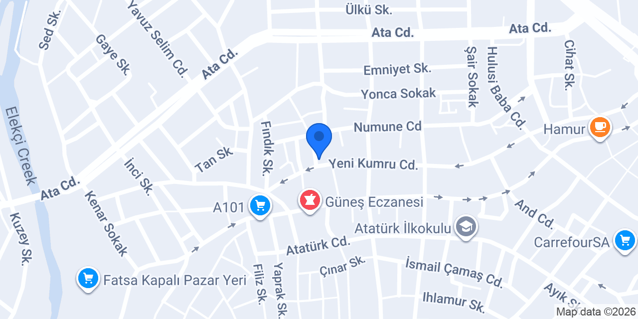 Mağazalarbaşı Taksi Durağı konumu
