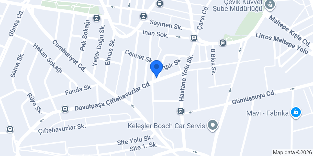 Demiray Elektrik konumu