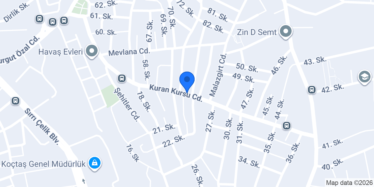Loft Studios İstanbul konumu