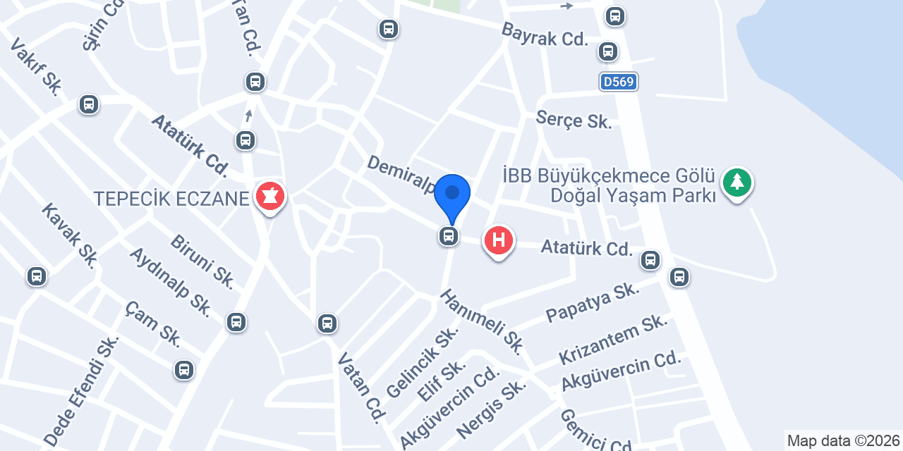 Seval Mobilya konumu