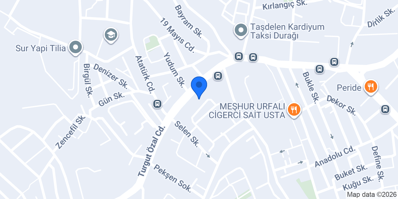 Sarıoğlu Büfe Taşdelen konumu