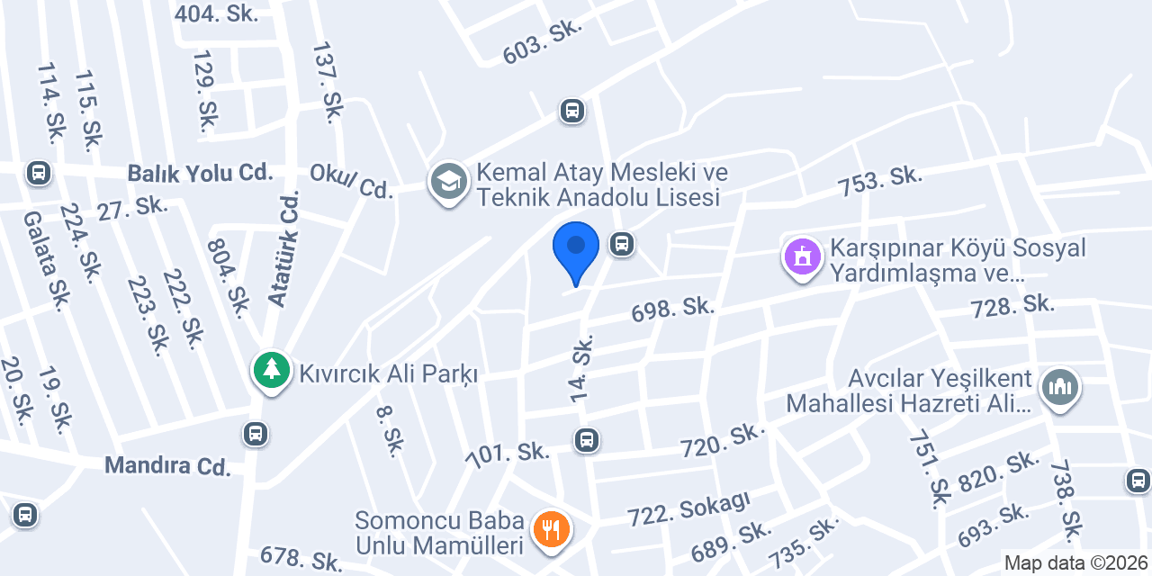 DEMİRCAN MERMER konumu