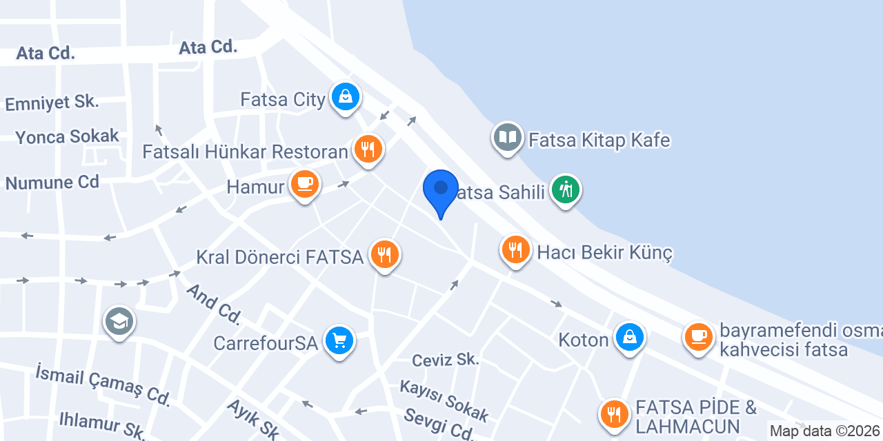 Özgen Kitabevi konumu