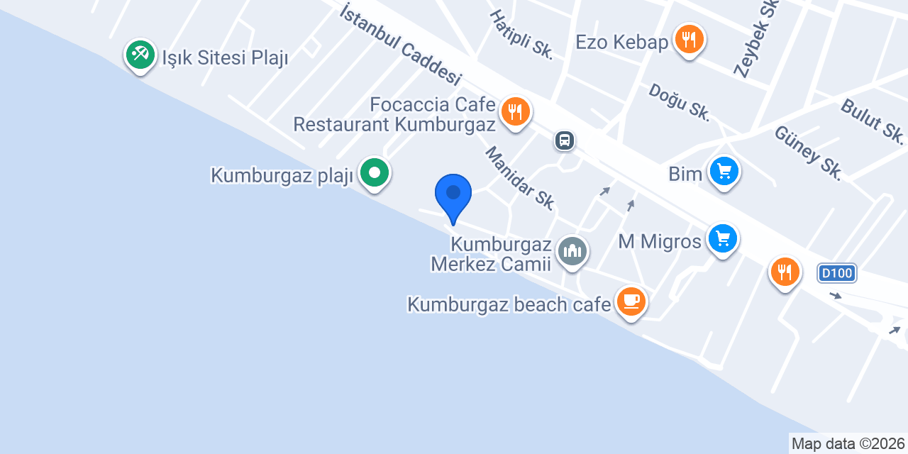 Sahil Cafe 1A konumu