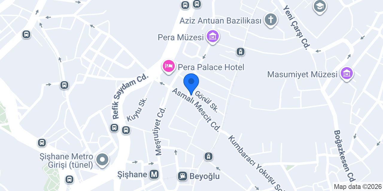Abone Pera konumu