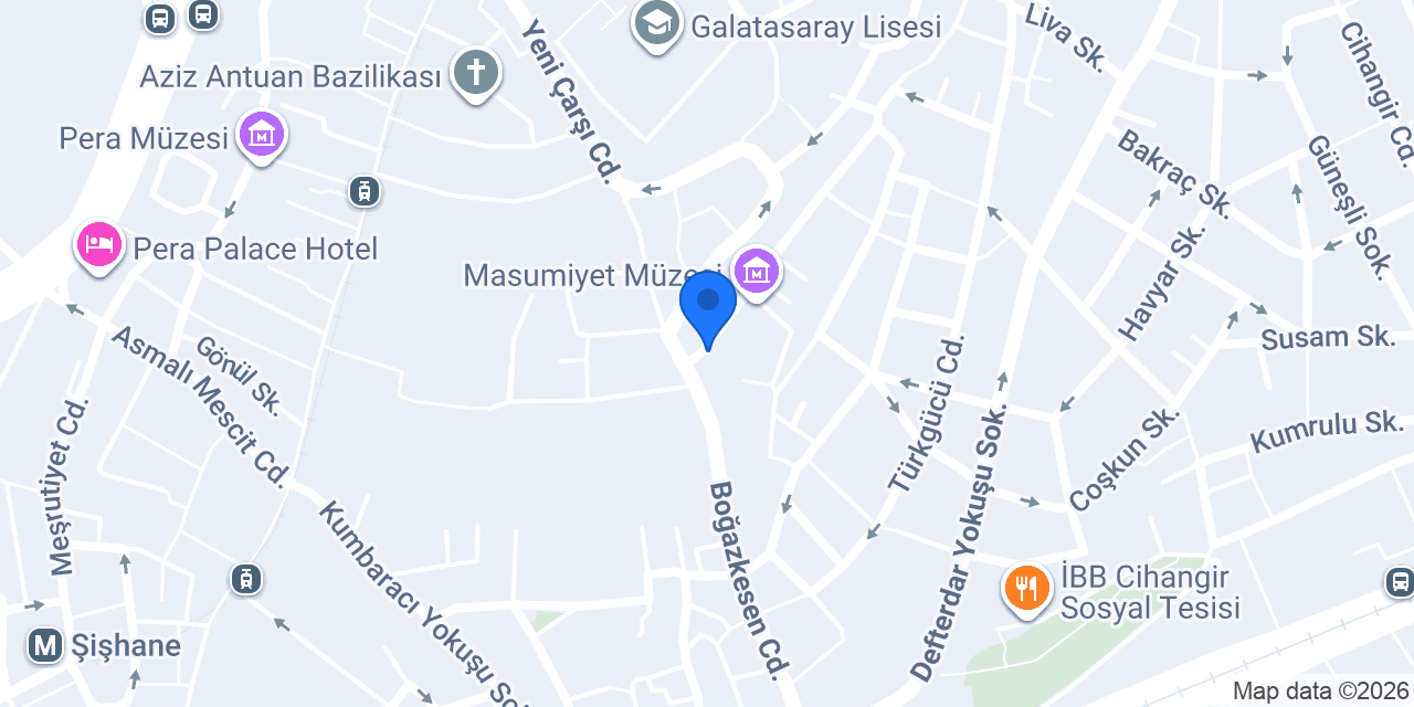 Firuzağa Hamamı konumu
