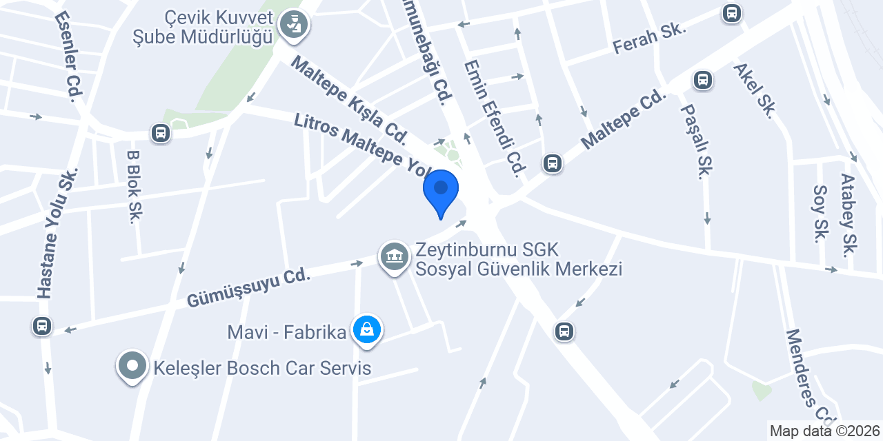 Denizer Eczanesi konumu