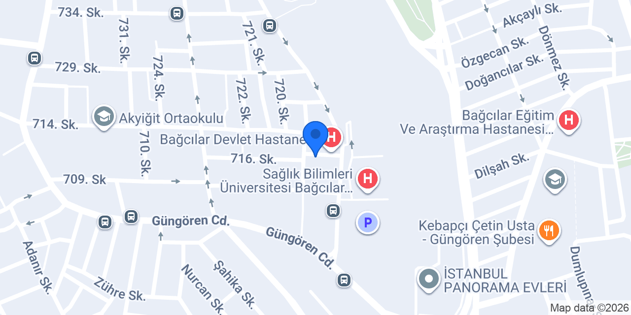 Apeks Ortez Protez konumu