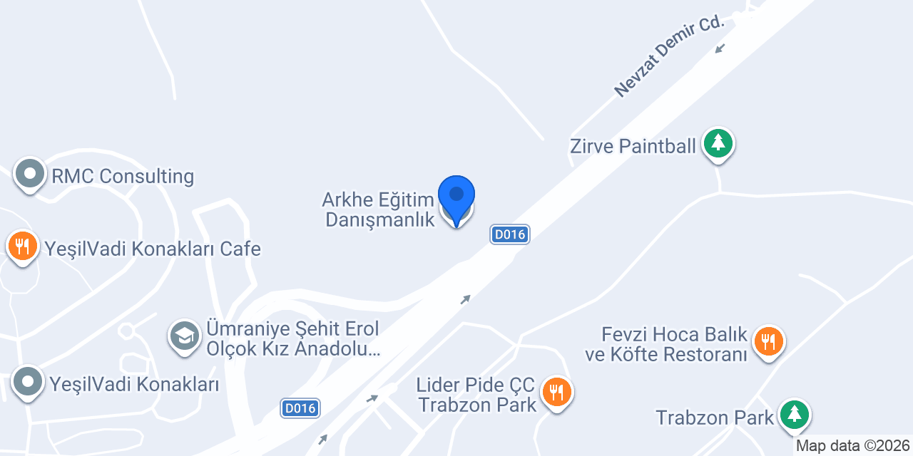 Arkhe Eğitim Danışmanlık konumu