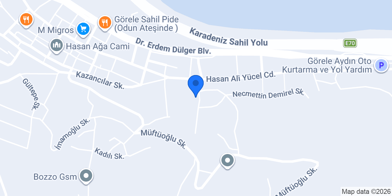 Ege Motor konumu