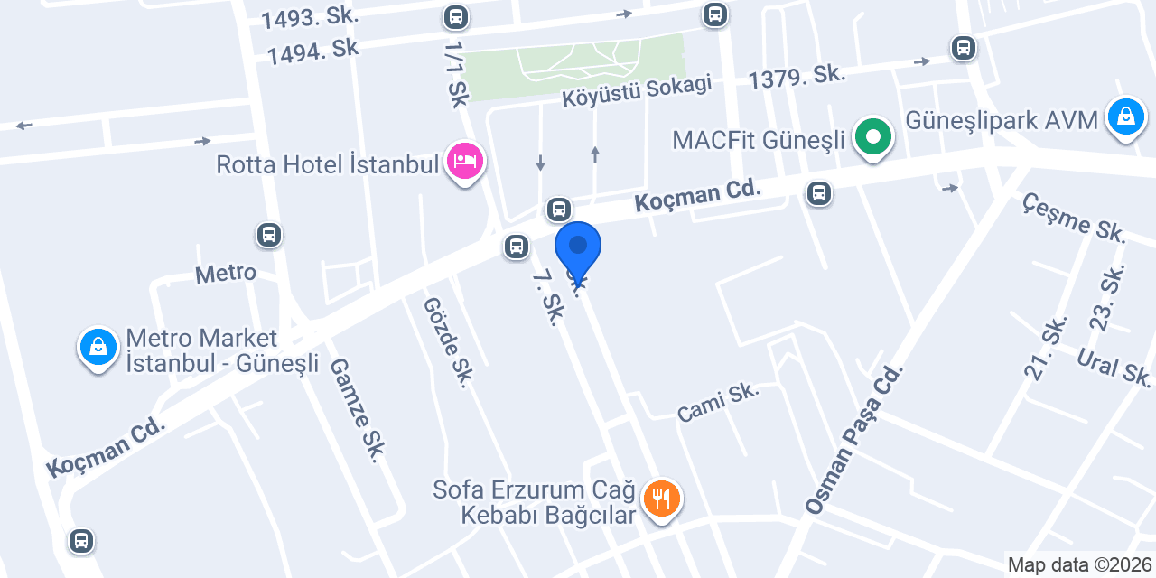 BEYLEM MODA KUMAŞ SAN TİC. LTD. ŞTİ. konumu