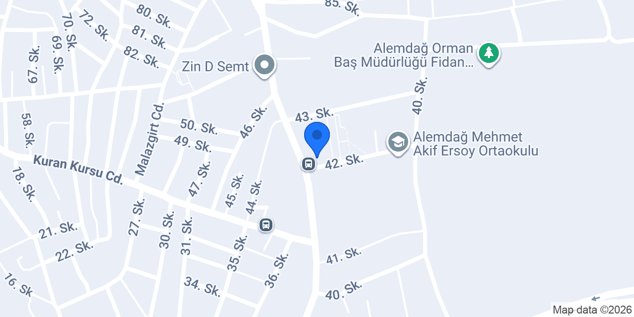 MCA BOYA konumu
