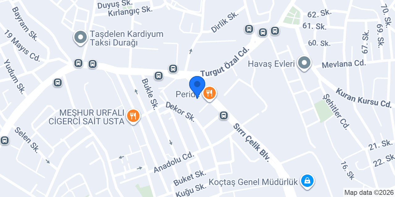 Tuğba Pasta Cafe konumu