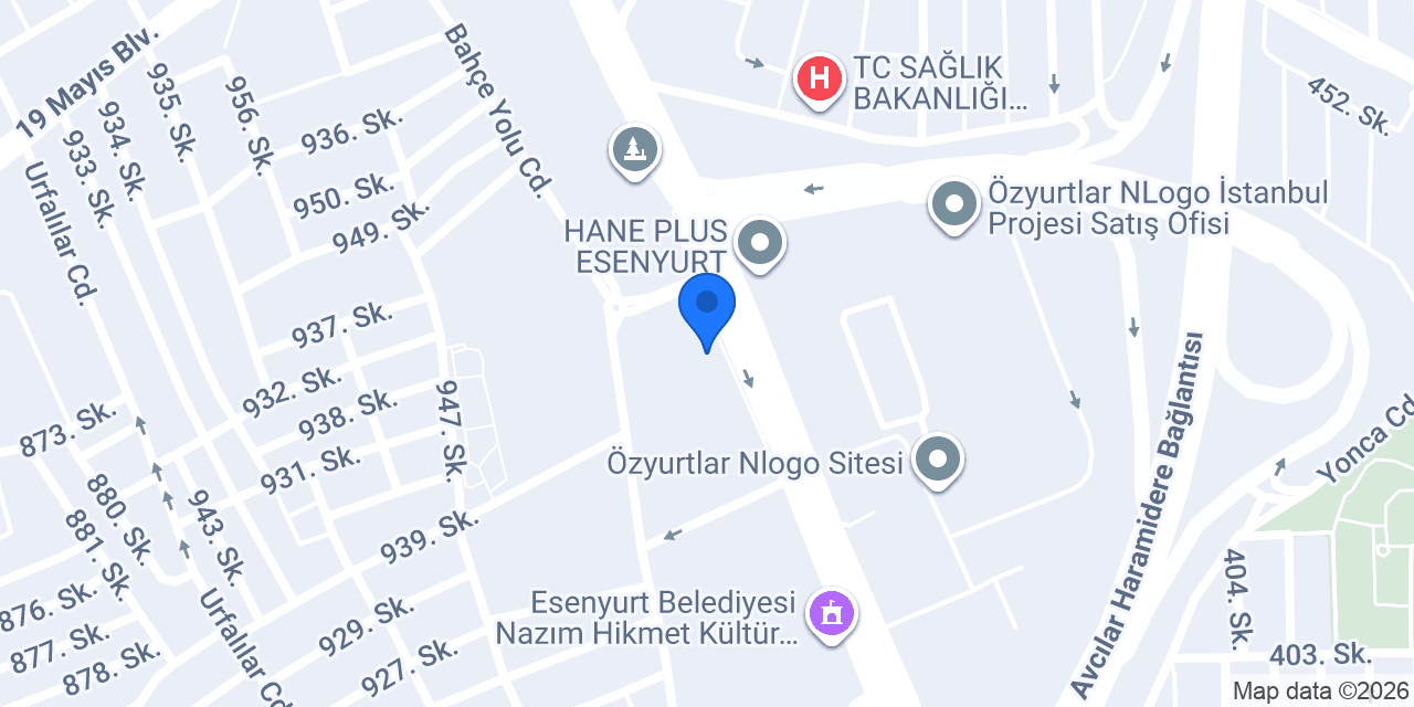 İMECE Esenyurt Şubesi konumu