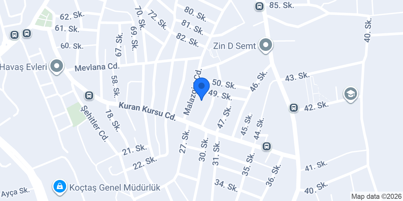 BK Garage 34 konumu