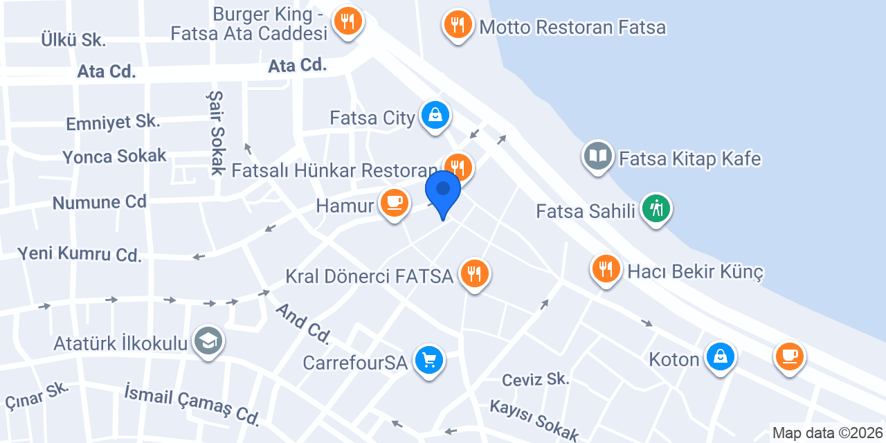 Diş Hekimi Akif Karabulut konumu