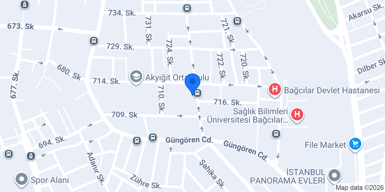 Kızılcık Aile Çay Bahçesi konumu