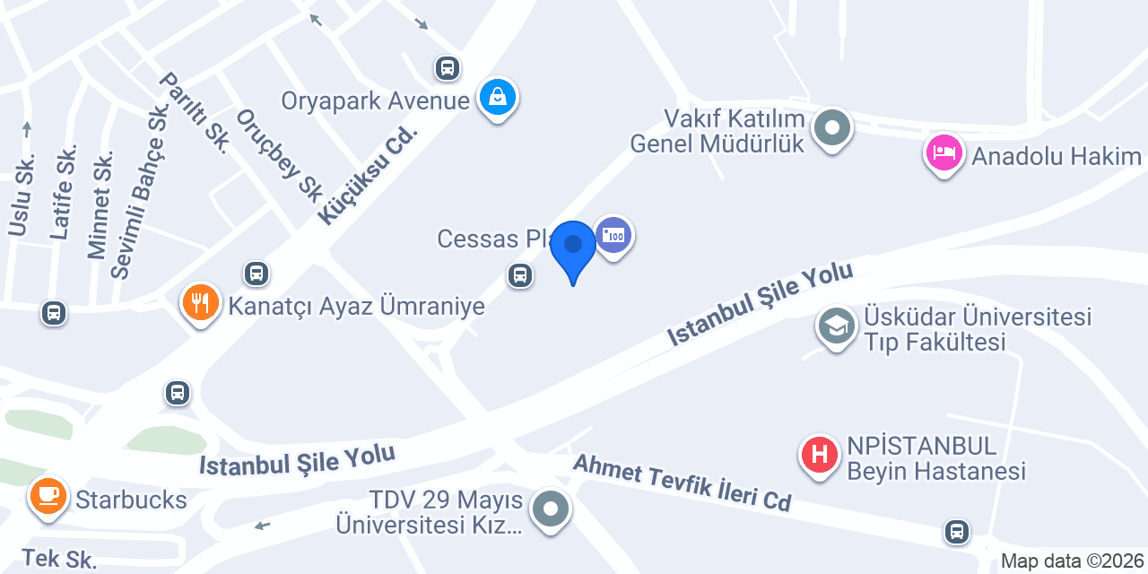 Alaçam Su Genel Müdürlük konumu