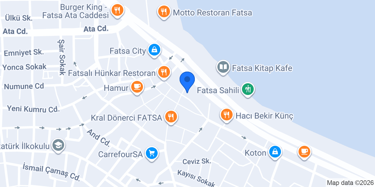 Kömbe Hukuk Bürosu konumu