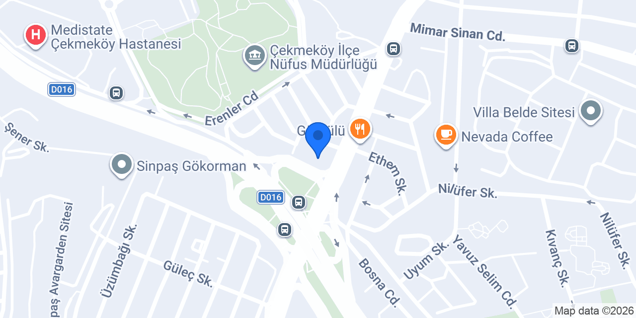 Av. Arb. Hande Şahin konumu