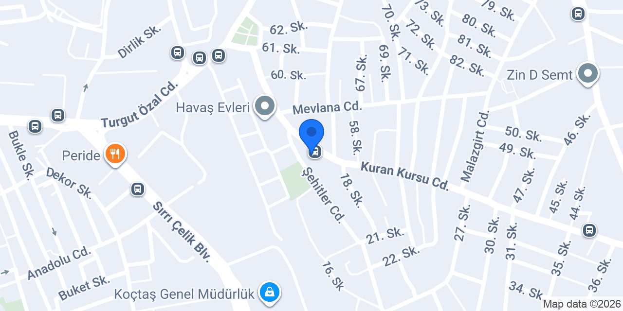 Çiğköfteci Ramazan Usta konumu
