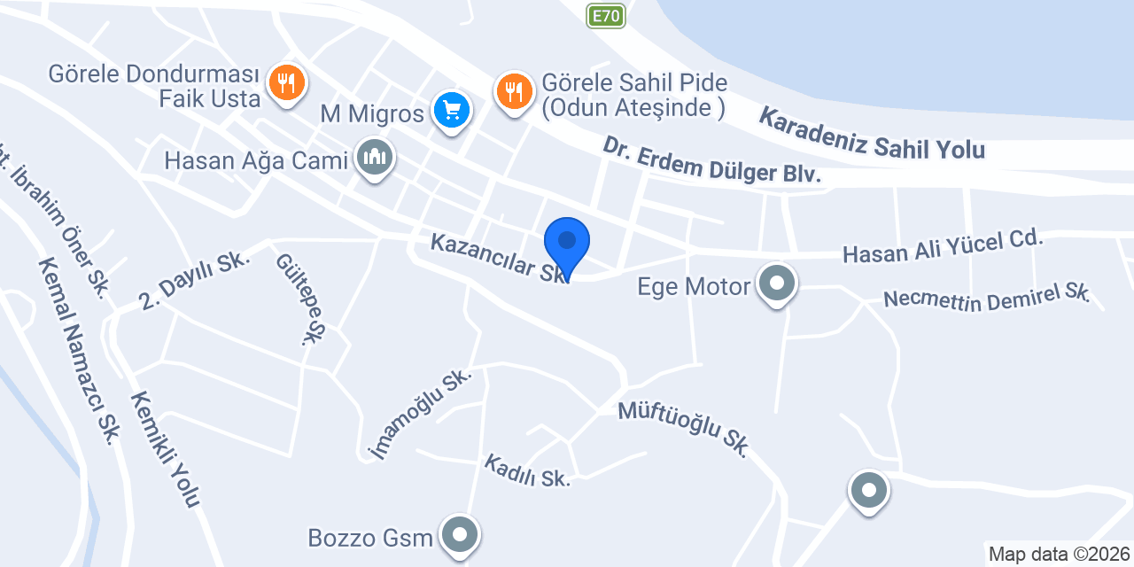 Şeker MutfakMobilya konumu