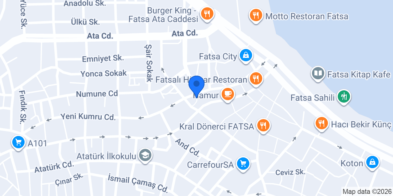 Diş Hekimi Mehmet akif hayta konumu