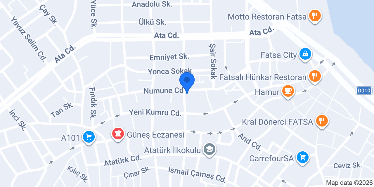 AUTO HANÇER konumu