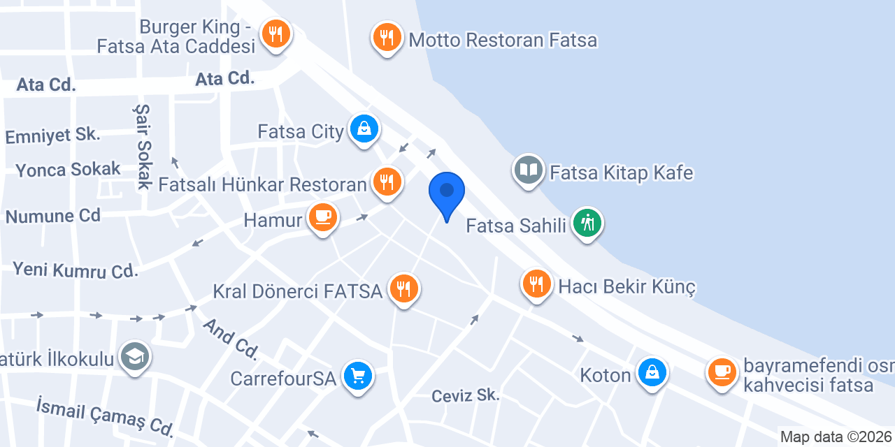 Datvi Coffee Co. konumu