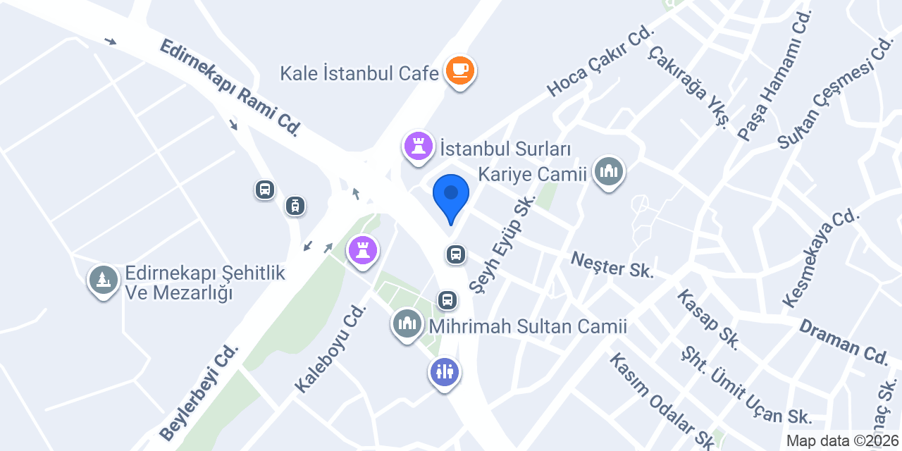Edirnekapı Dürümcüsü konumu