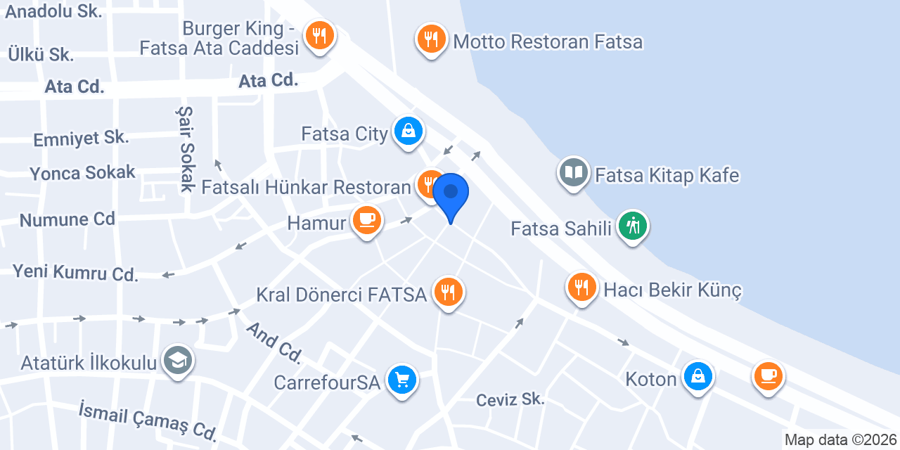 Öncü Fatsa konumu