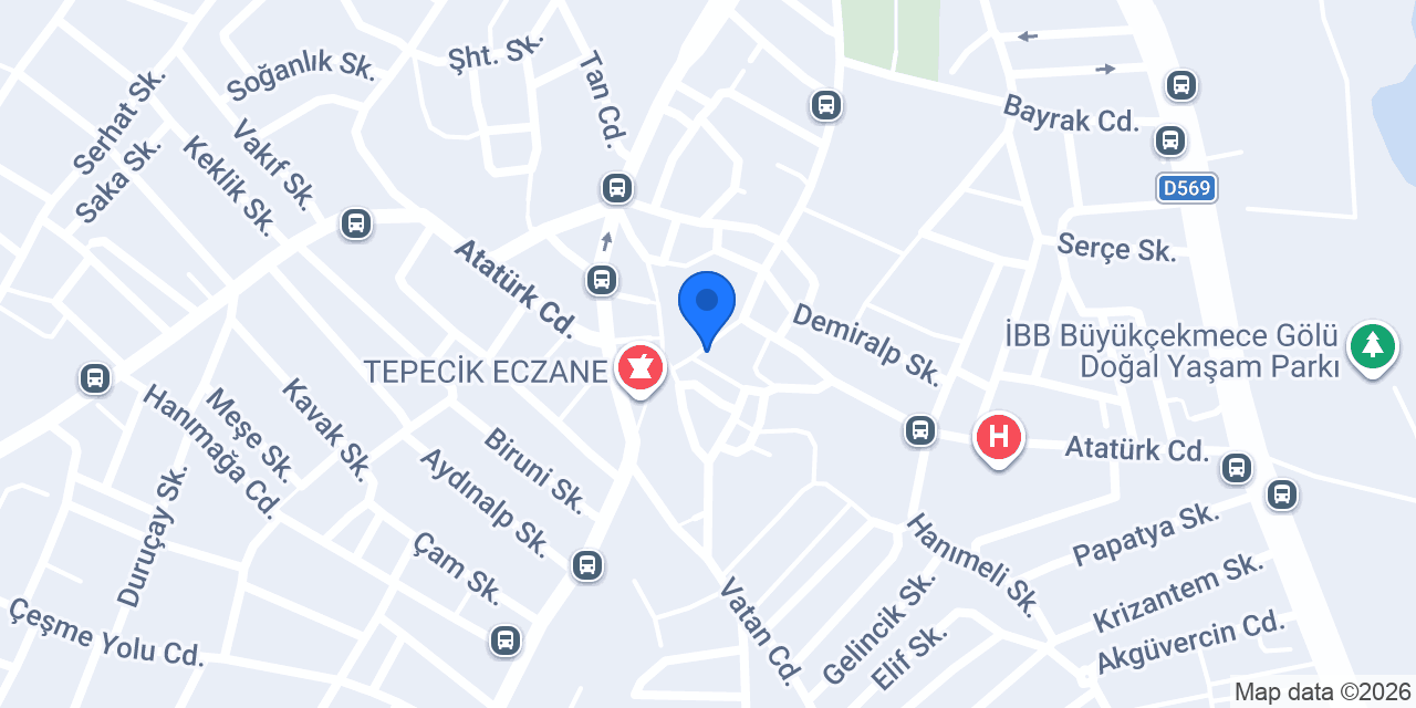 Taşkın Erkek kuaförü konumu
