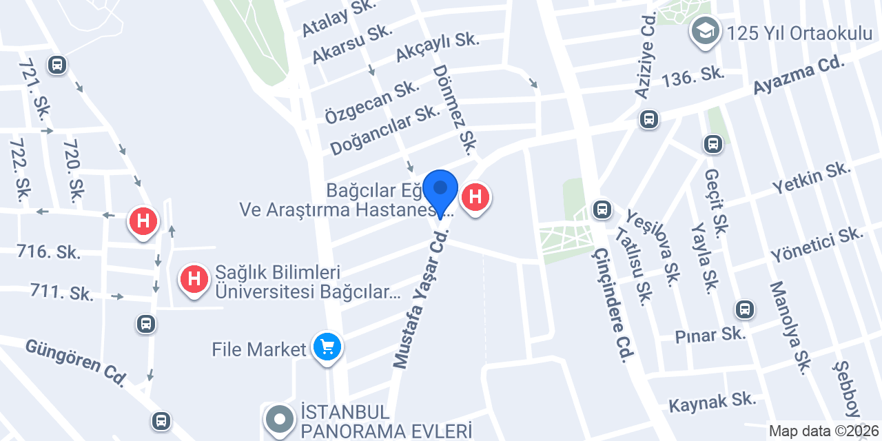 Aktan Eczanesi / Güngören konumu
