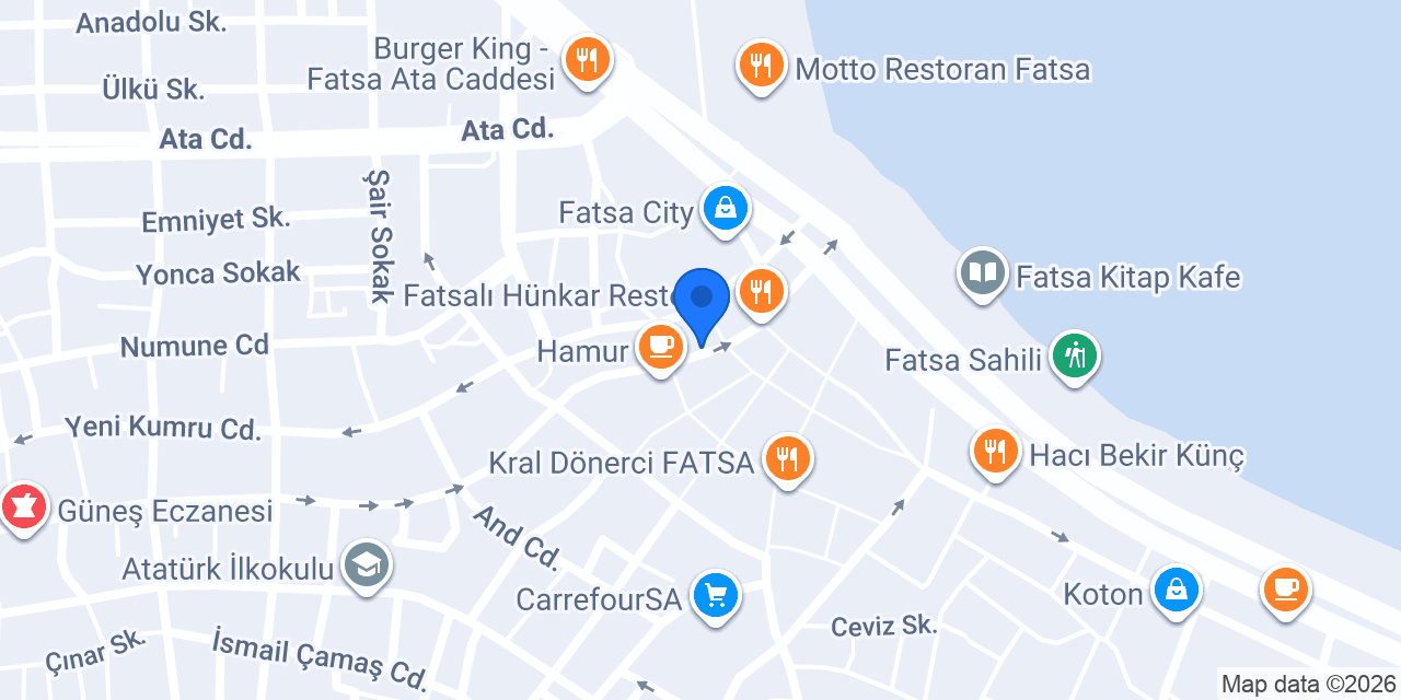 Gazi Eczanesi konumu