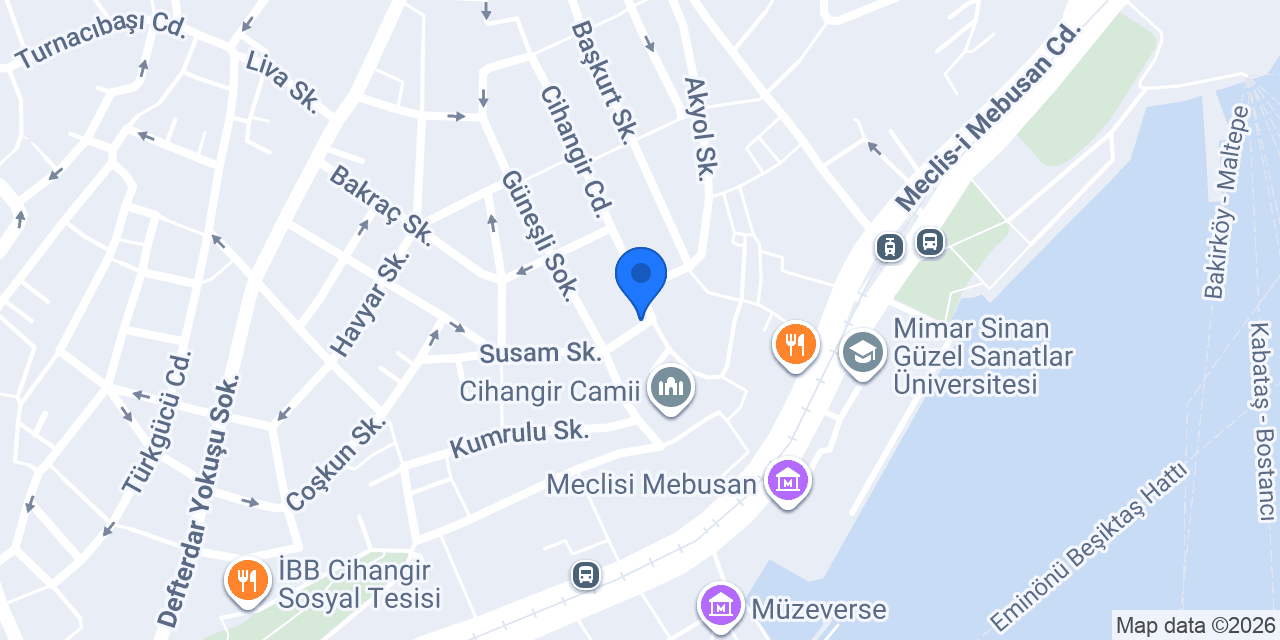 FAMES Cihangir konumu