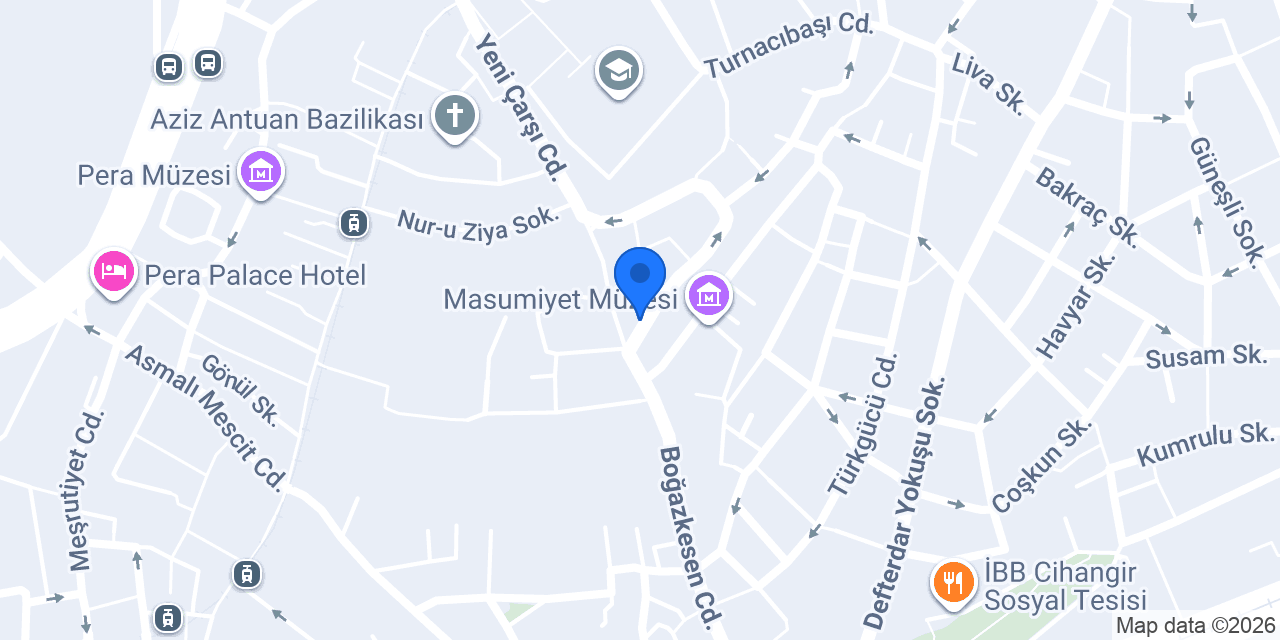 Galeri Diani konumu