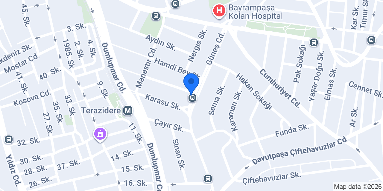 Paşa Et Pazarı konumu