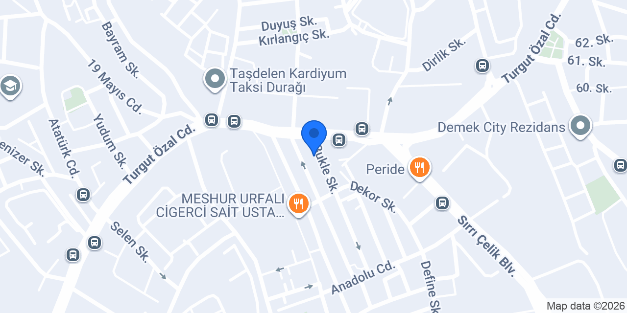 Terzi Sinan Taşdelen konumu