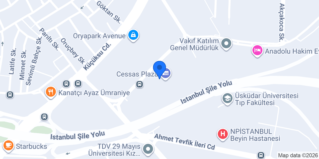 T.C. ÜSKÜDAR 32. NOTERLİĞİ konumu