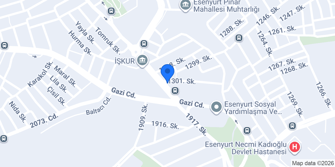 Cnr Yapı Malm.İnş.Taah.Nakl. konumu
