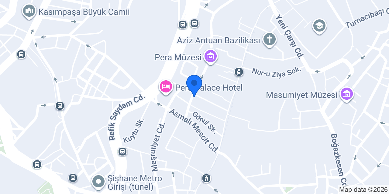 Pera Hammam Spa & Ramada By Wyndham konumu