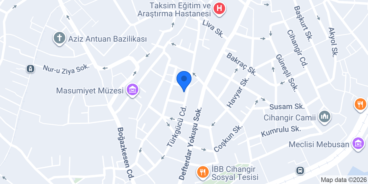 Vegan İstanbul konumu