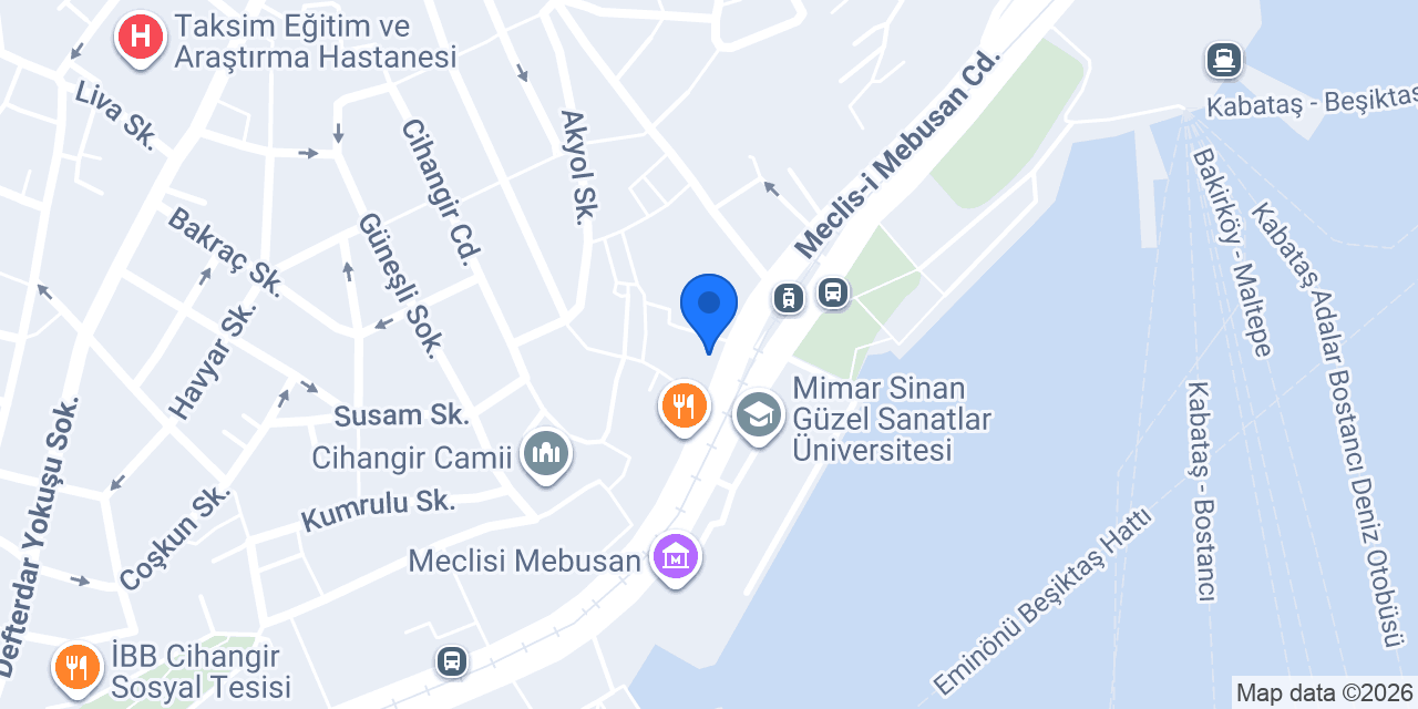 Demirel Hukuk Bürosu konumu
